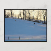 ~ Winter in Lancaster County ~ 6 Briefkaart (Voorkant)