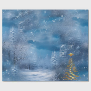 WINTER in Magische Wonderland Cadeaupapier