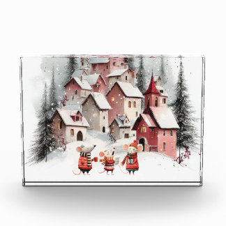 Winter in Mice Town Fotoblokken