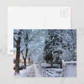 Winter in Montreal Briefkaart (Voorkant / Achterkant)