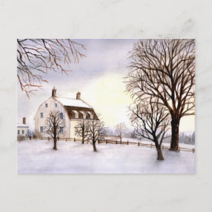 Winter in New England Briefkaart