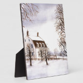 Winter in New England Fotoplaat (Zijkant)