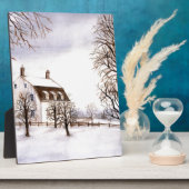 Winter in New England Fotoplaat (Zijkant)