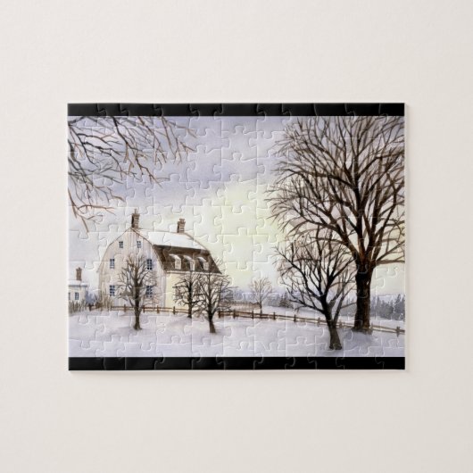 Winter in New England Legpuzzel (Horizontaal)