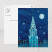 Winter in New York City Briefkaart (Voorkant / Achterkant)