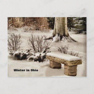Winter in Ohio Briefkaart