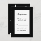 Winter in Parijs RSVP (Voorkant / Achterkant)