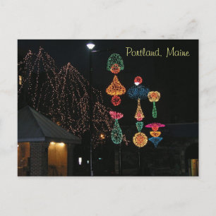 Winter in Portland, Maine Briefkaart
