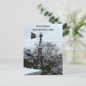 Winter in Silver City, NM Briefkaart (Staand voorkant)