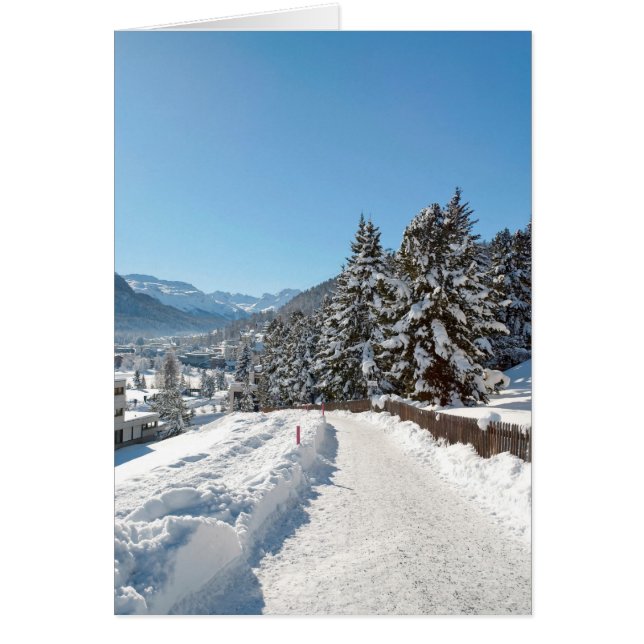 Winter in St. Moritz (Voorkant)