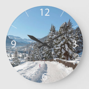 Winter in St. Moritz Grote Klok