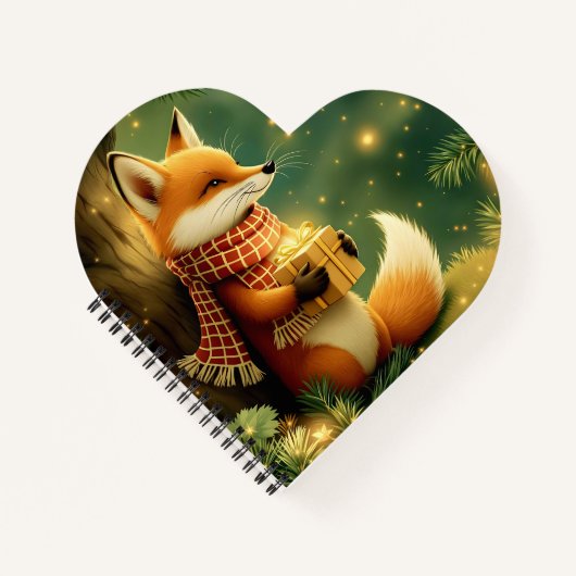 Winter in the Pines Notitieboek (Voorkant)