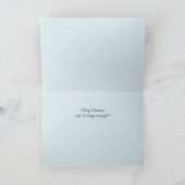 Winter in town Customisable folded greeting Card Kaart (Binnen)