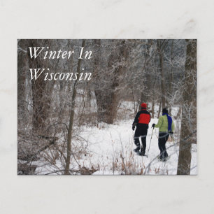 Winter in Wisconsin Briefkaart
