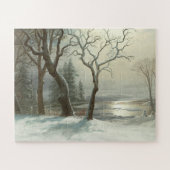 Winter in Yosemite door Albert Bierstadt Legpuzzel (Horizontaal)