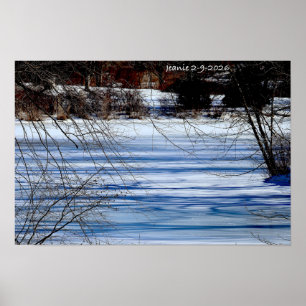 Winter in Zuid-Jersey Poster