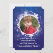 Winter is hier Fotouitnodiging Kaart (Voorkant)