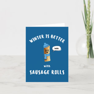 WINTER IS LEUKER MET ROLLEN WORST FEESTDAGEN KAART