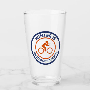 Winter is Snot Rocket Season Cycling Glas