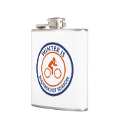 Winter is Snot Rocket Season Cycling Heupfles (Links)