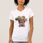 Winter Joy Bear T-Shirt (Devant)