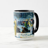 Winter Joy – Bellows Ice Skating Mug (Devant droit)