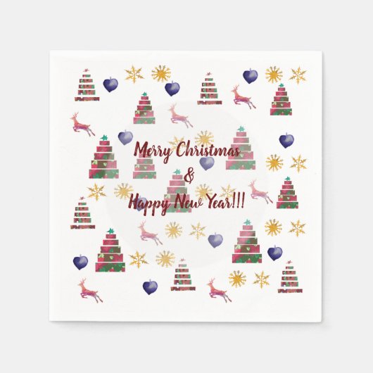 Winter Joy Servet (Voorkant)