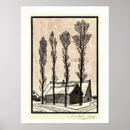 Winter - Julie de Graag Poster