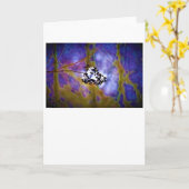 Winter, kaart (Gele Bloem)