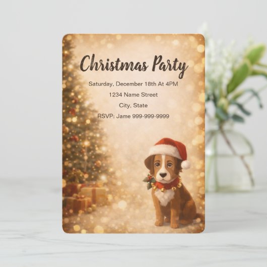 Winter Kaart (Staand voorkant)