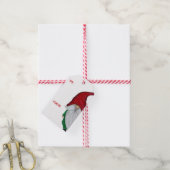 Winter Kabouter Cadeautag Cadeaulabel (Met Touw)