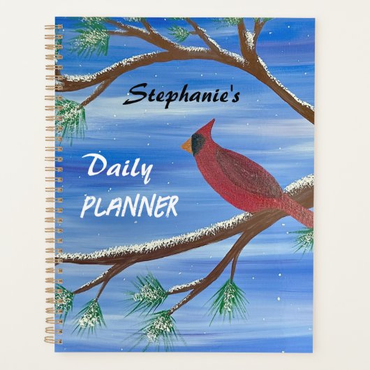 Winter Kardinaal Planner (Voorkant)