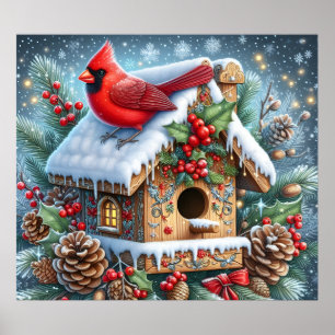 Winter Kardinaal Poster
