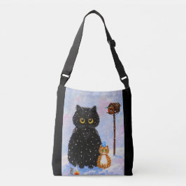 Winter Katten en Muizen Crossbody Tas