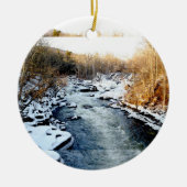 Winter Keramisch Ornament (Voorkant)