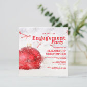 Winter-kerstfeest Kaart (Staand voorkant)