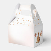 Winter Kerstkoekje Kerstmis Verjaardagsfeest Bedankdoosjes (Achterkant)