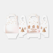 Winter Kerstkoekje Kerstmis Verjaardagsfeest Bedankdoosjes (Uitgevouwen)