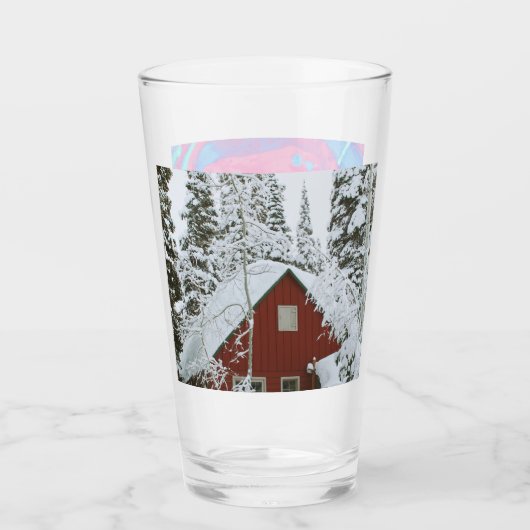 winter kerstmis 99 glas (Voorkant)