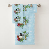 Winter-Kerstmis Bad Handdoek (Insitu)