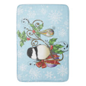 Winter-Kerstmis Badmat (Voorkant Verticaal)