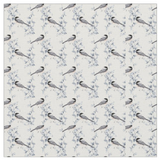 Winter Kerstmis met Robin Fabric Stof