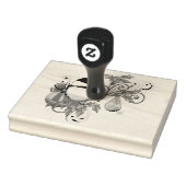 Winter-Kerstmis Rubberstempel (Stempel)