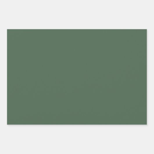 Winter Kleuren Inpakpapier Plat Vel Set 10 (Voorkant)