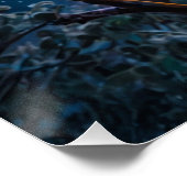 Winter Koala en Zuiderlicht Perfect Poster (Hoek)