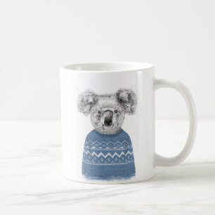 Winter koala koffiemok