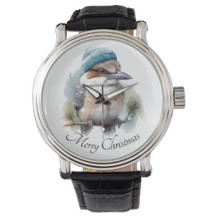 Winter Kookaburra Wensen, op maat Horloge