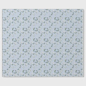Winter Krans Cadeaupapier (Vlak)