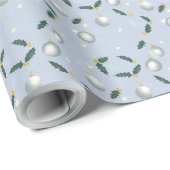 Winter Krans Cadeaupapier (Rol Hoek)