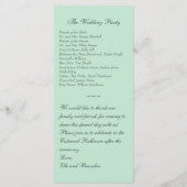 Winter Lace over het programma van het huwelijk (Achterkant)